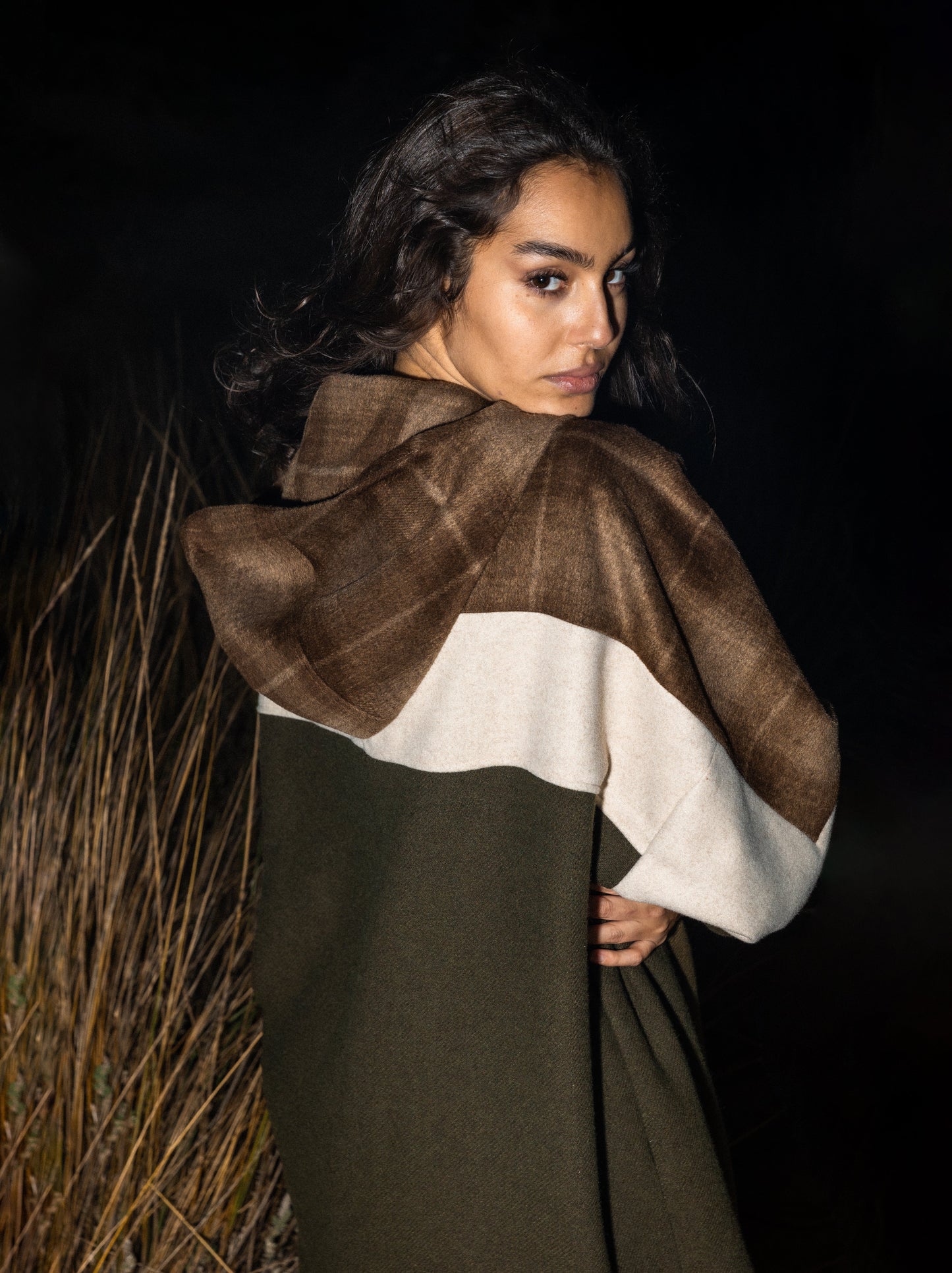 Ayyur Qach. Coat in Palm