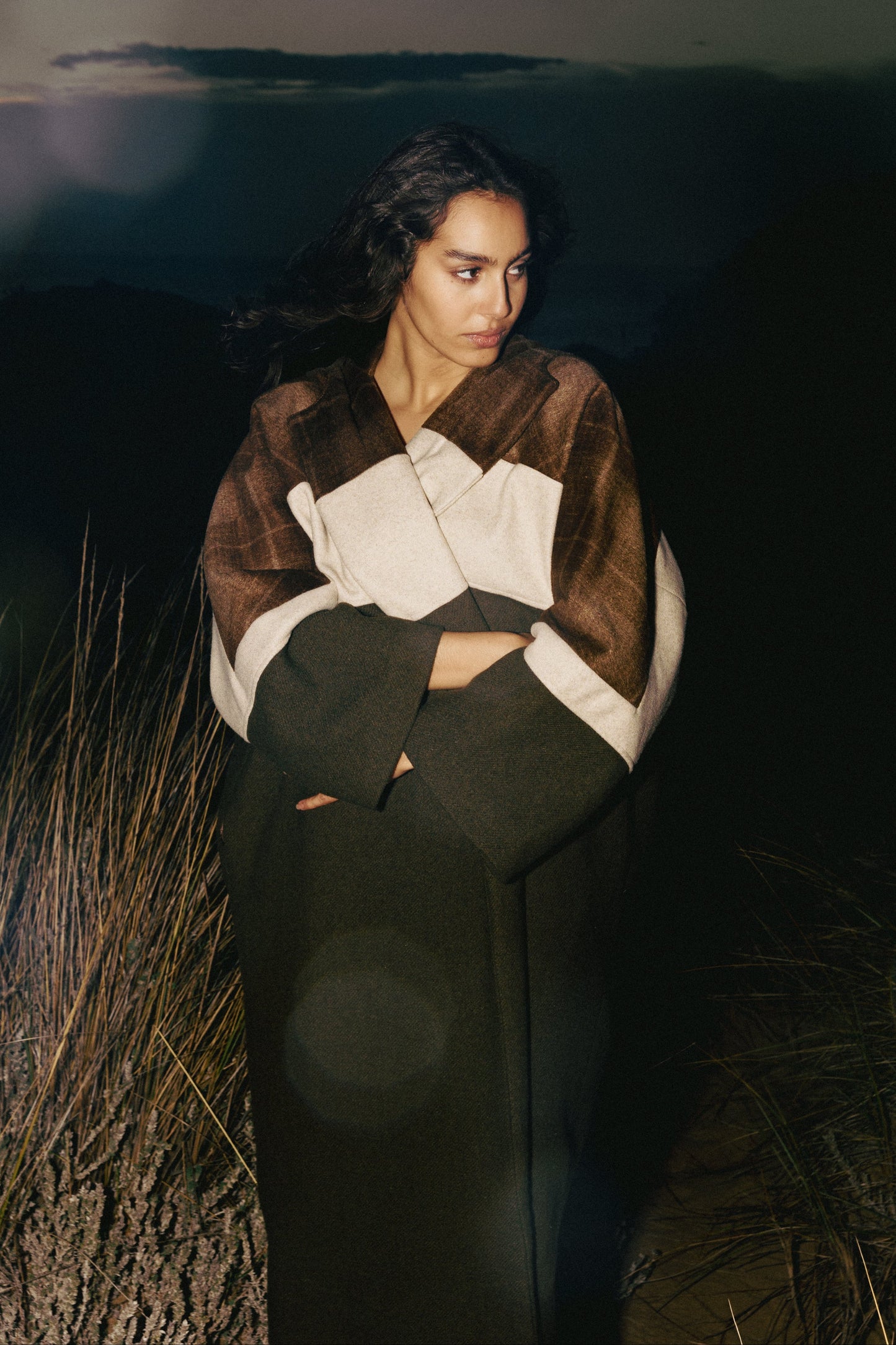Ayyur Qach. Coat in Palm