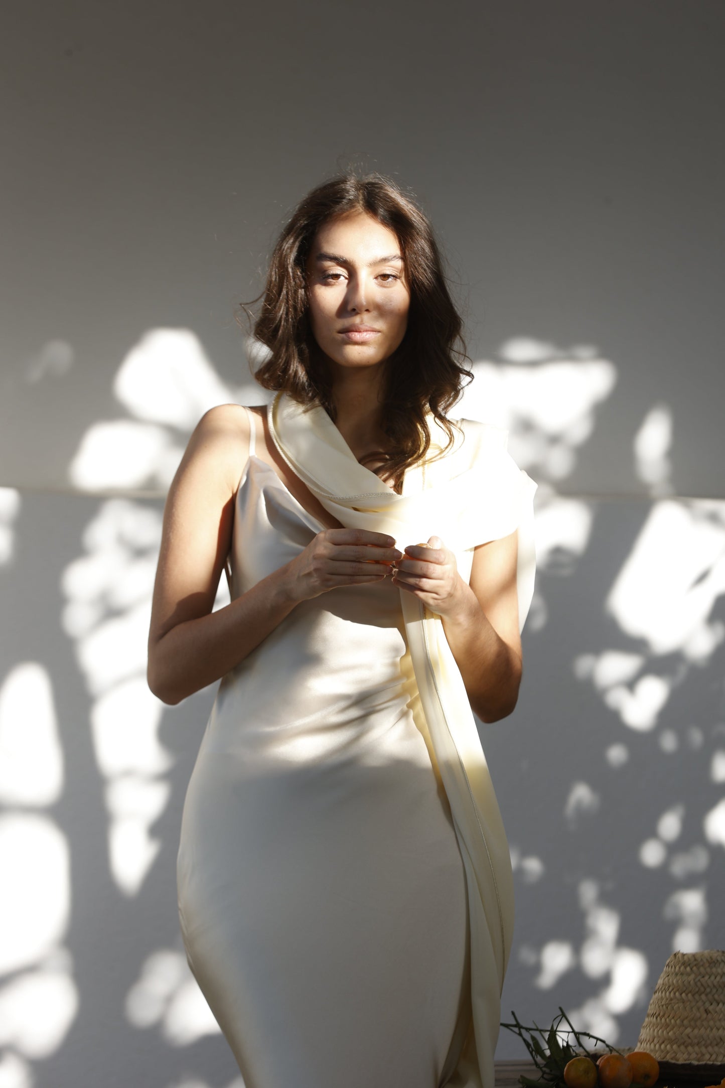 Reem Dress in Ivory