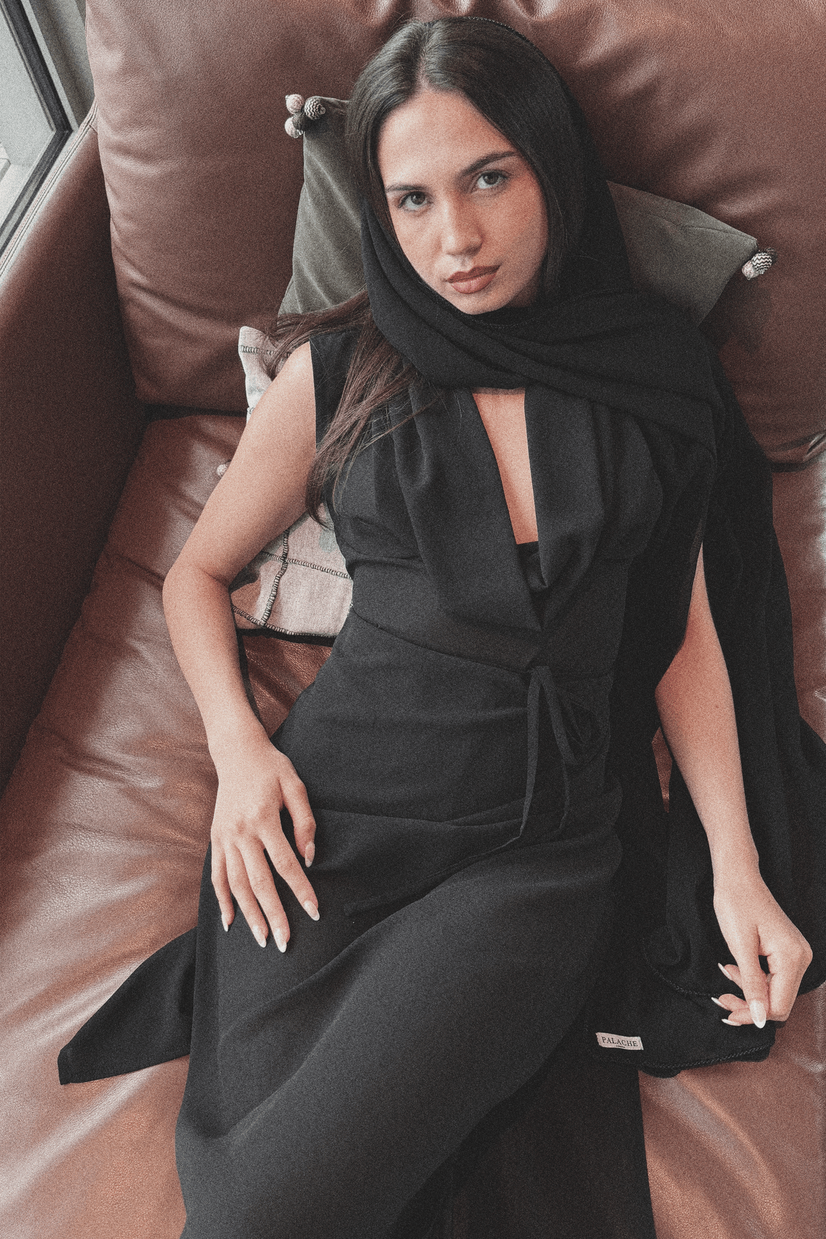 Gazelle Dress in Black