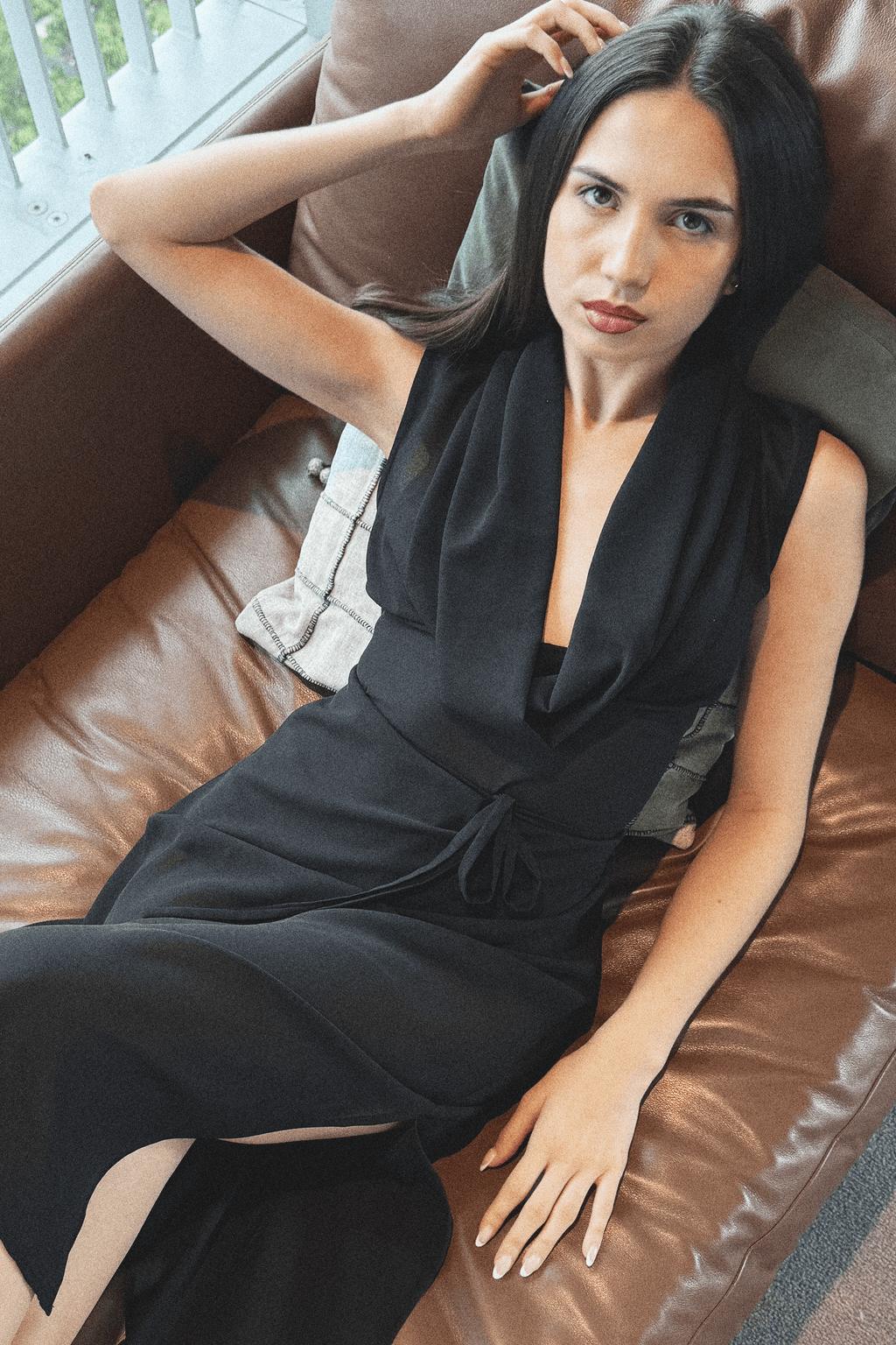 Gazelle Dress in Black