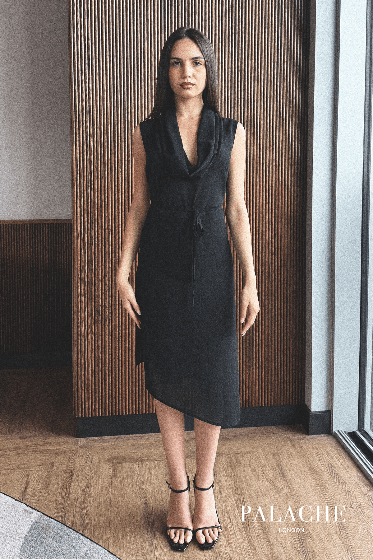 Gazelle Dress in Black