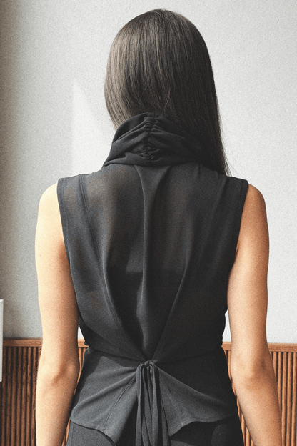 Gazelle Top in Black