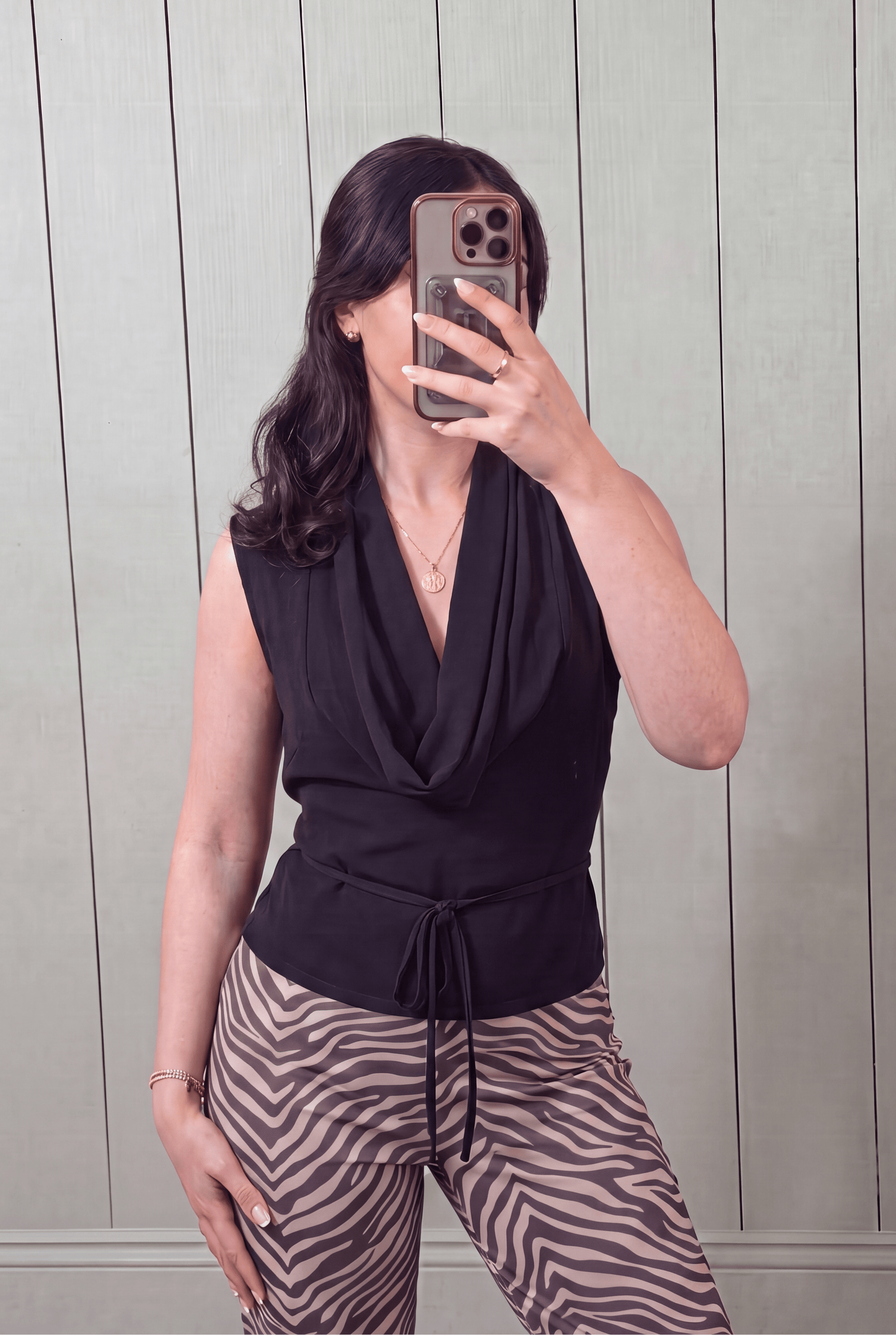 Gazelle Top in Kohl