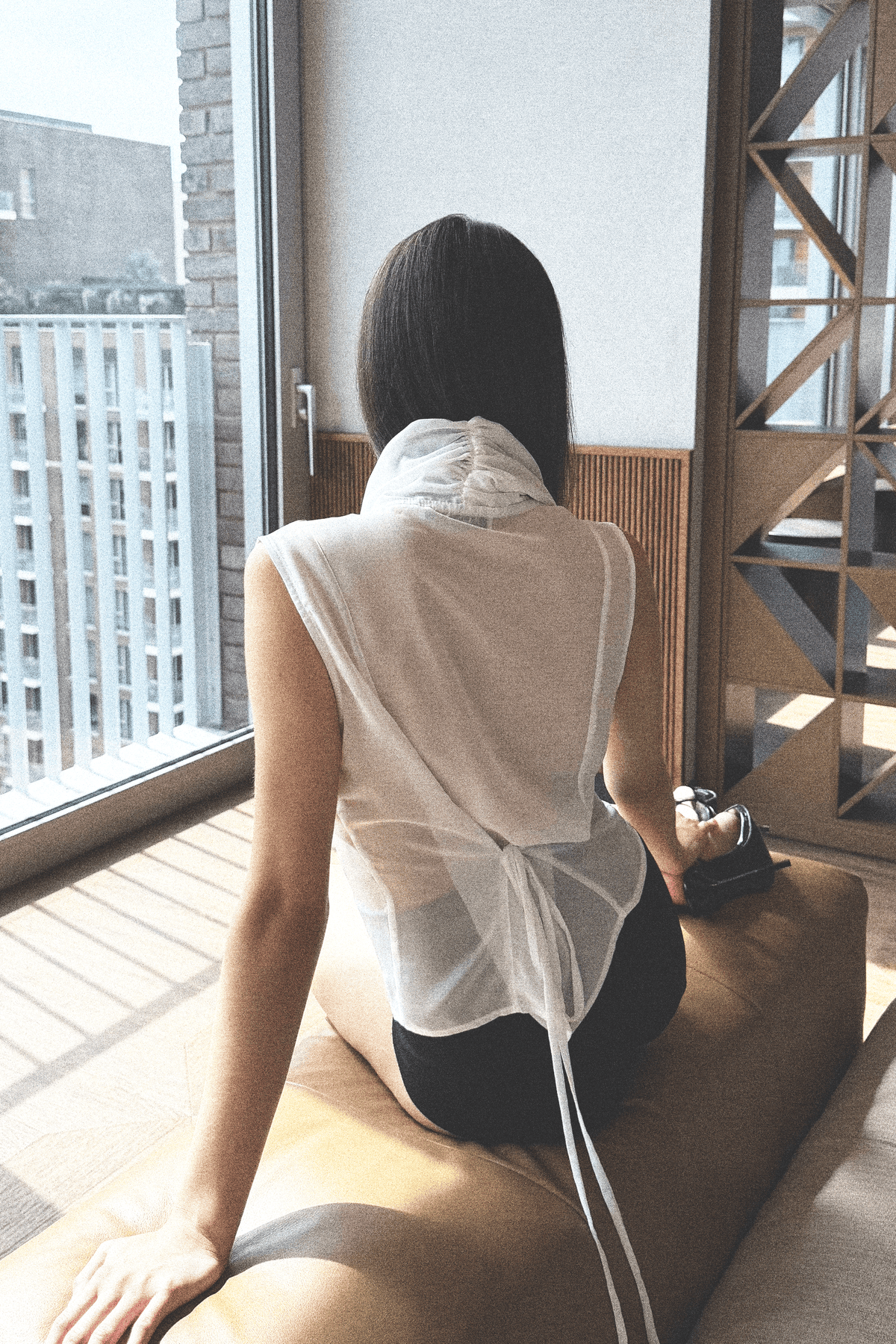 Gazelle Top in Oyster