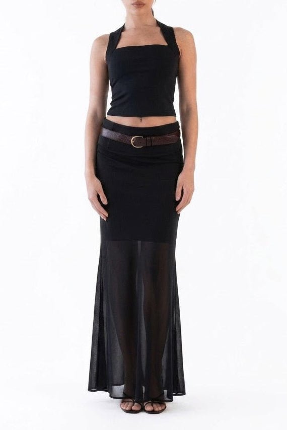Lyna Skirt in Black