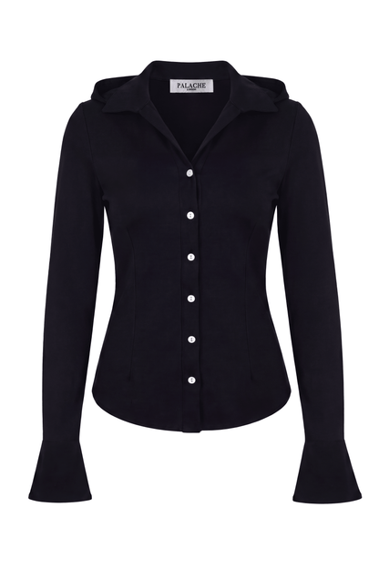 Qach. Shirt in Black